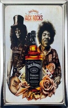 Jack Daniels Rocks Cigarette ID Cash CC Storage Case